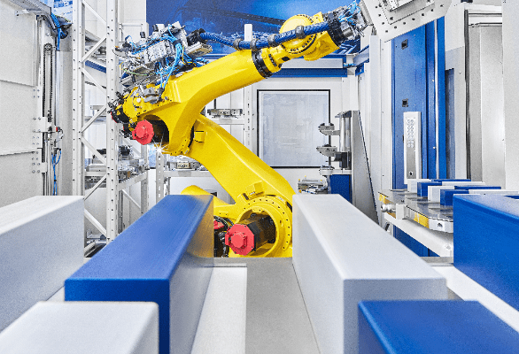 GROB GRC Roboterzelle