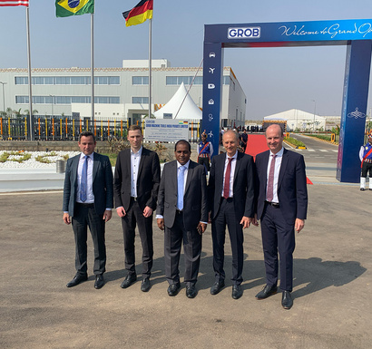 Abertura da GROB Índia 