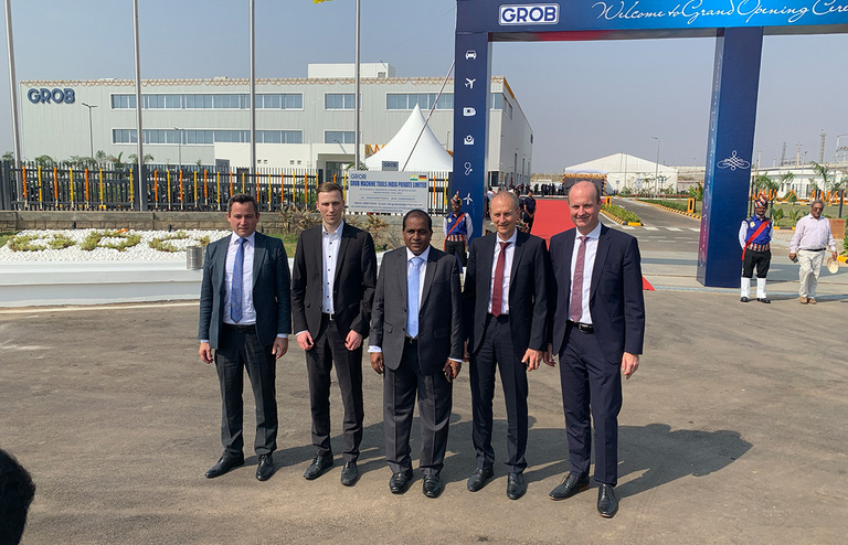 Abertura da GROB Índia 