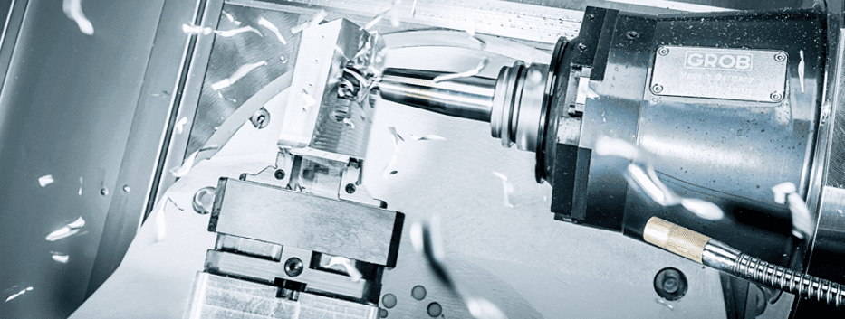 GROB Meilensteine Bearbeitung Spindel GROB